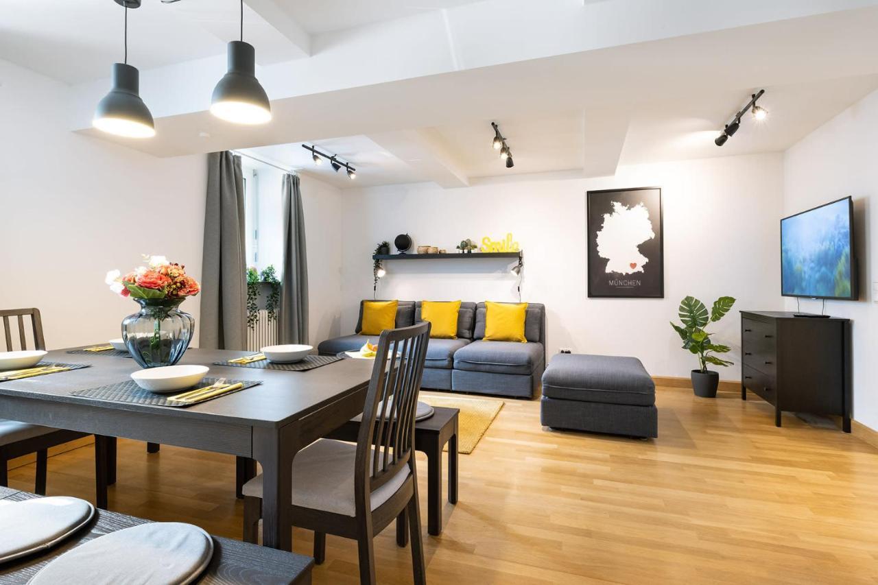 Marienplatz Apartment 2 Bedrooms Living Room Kitchen Мюнхен Екстер'єр фото